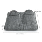 Electric Heated Foot Warmer with Adjustable Temperature and Timer
