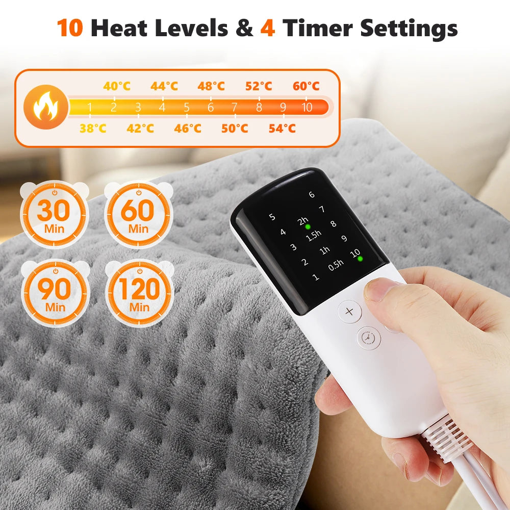 Electric Heating Pad for Back and Pain Relief - 2