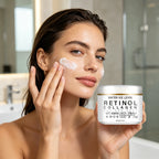 Retinol Collagen Face Cream Moisturizer with Hyaluronic Acid Vitamins
