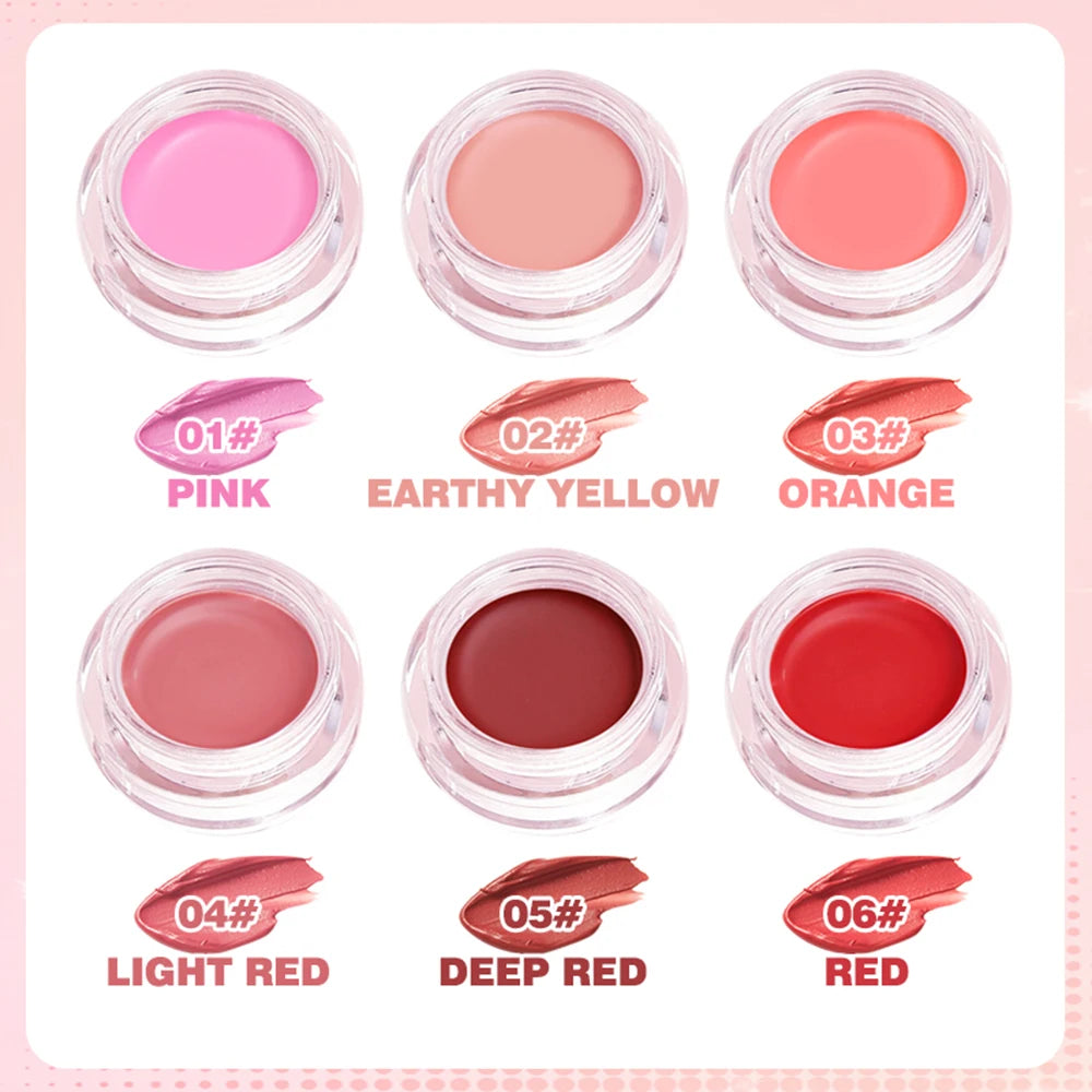 Waterproof Powder Blusher Natural Long Lasting Face Blush - 3