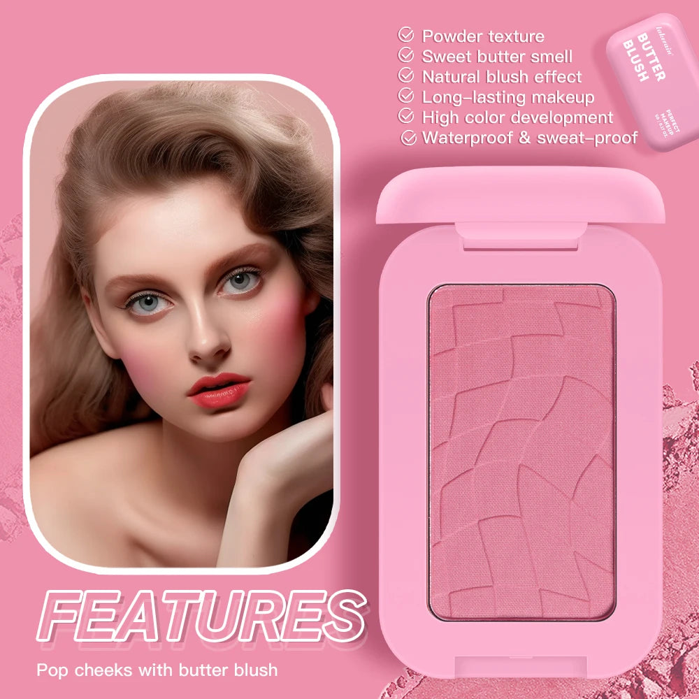 Long-Lasting Waterproof Butter Cream Blush