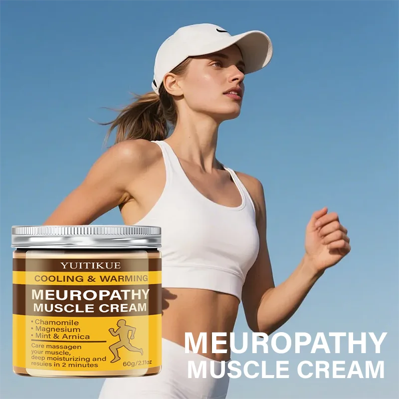 YUITIKUE Neuropathy Muscle Relief Cream Magnesium Arnica Massage Balm - 4