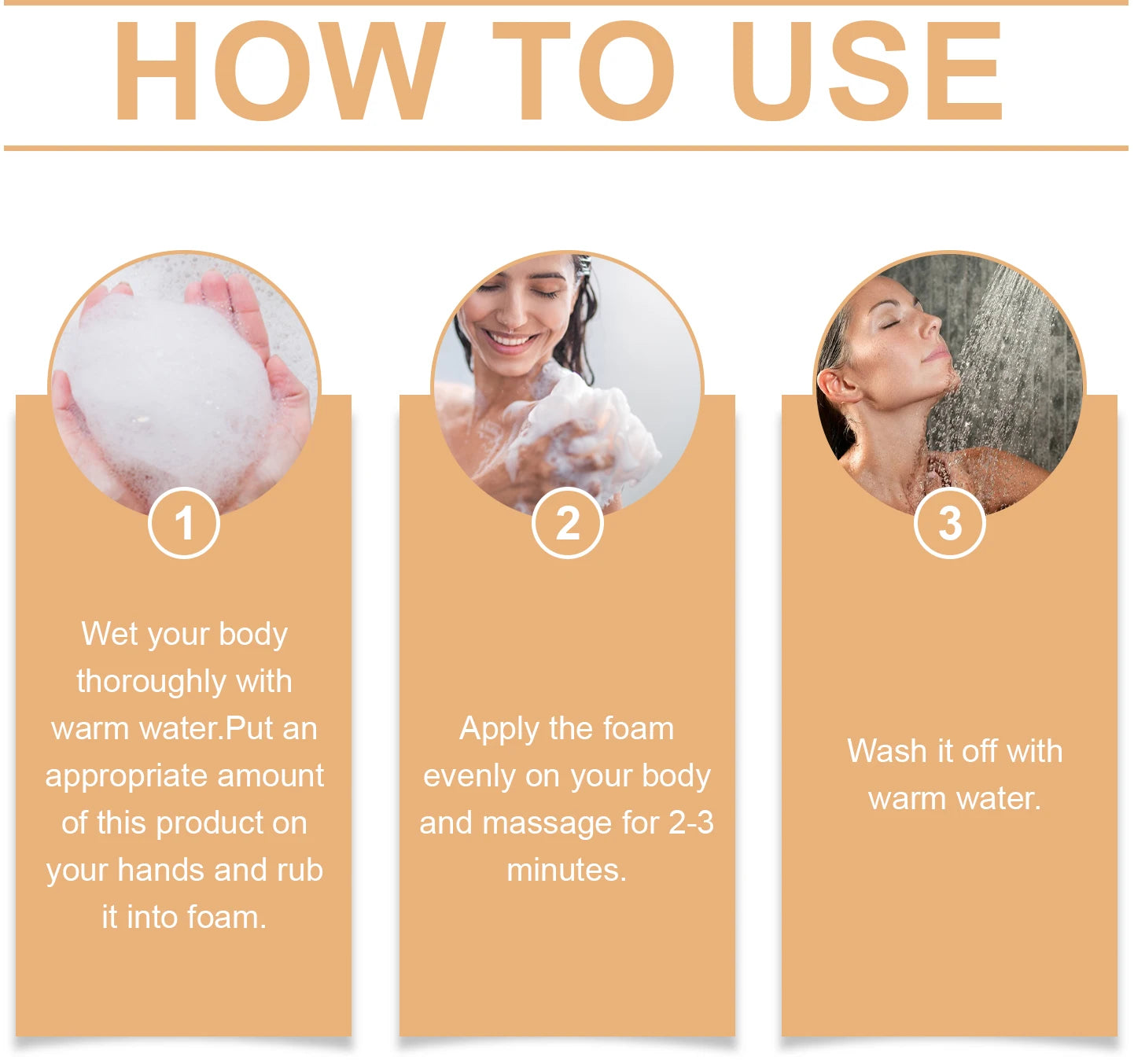 Persimmon Body Wash for Odor Control and Skin Refreshing - 12