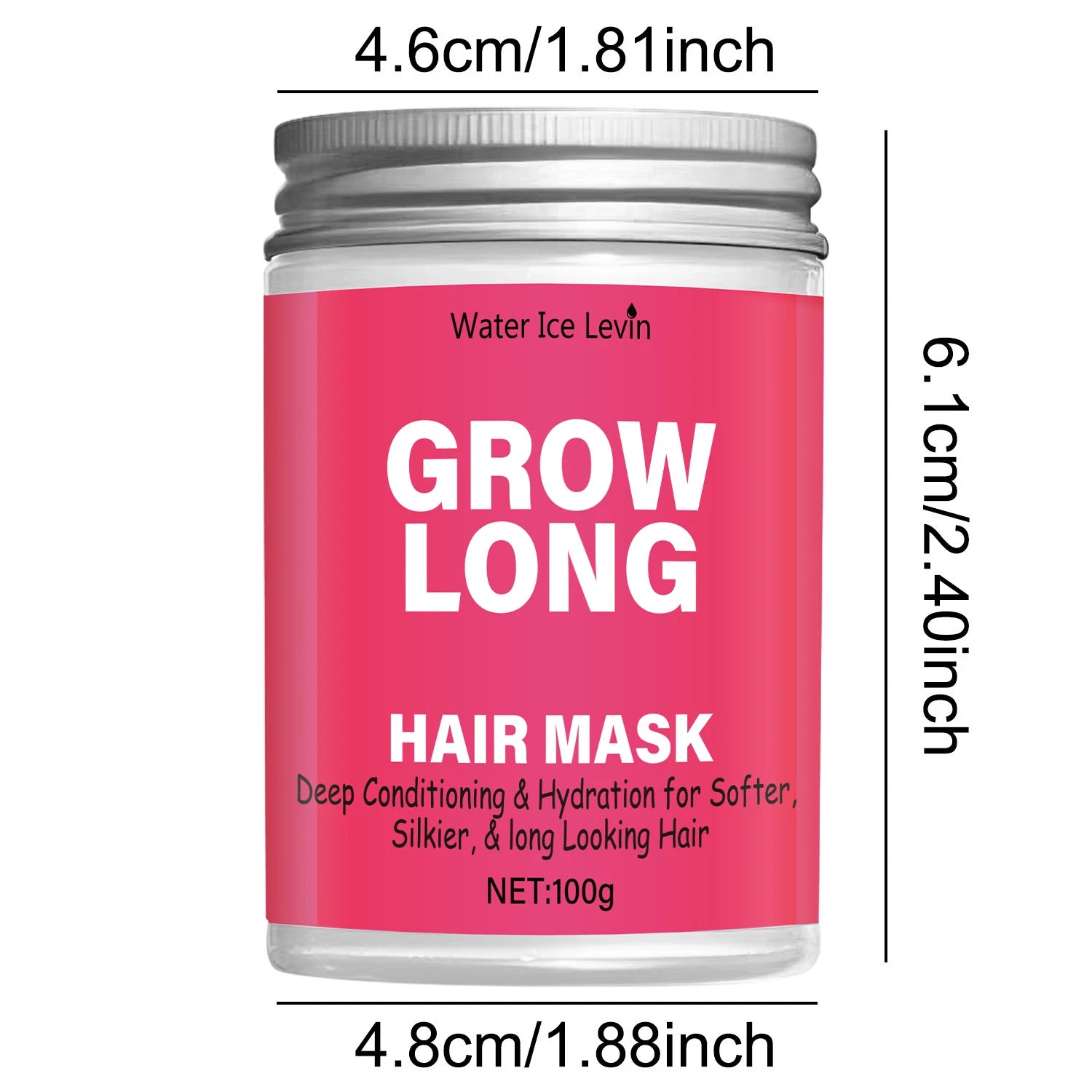 Deep Conditioning Hair Mask with Caffeine Ginseng and Vitamin E 100g