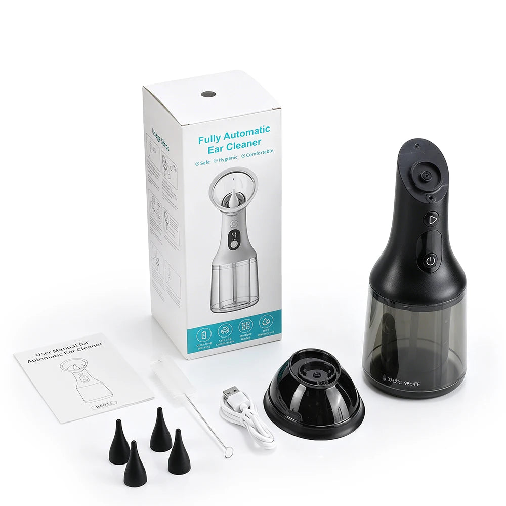 Electric Ear Wax Removal Irrigation Kit with LED Display