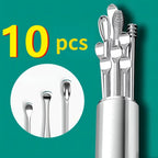 Stainless Steel Ear Wax Removal Tool Kit with Travel Case