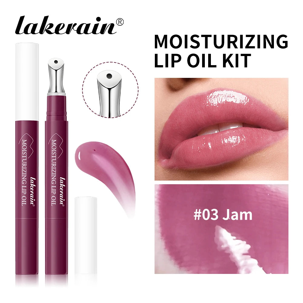 Hydrating Lip Oil Serum for Smooth and Plump Lips - 1