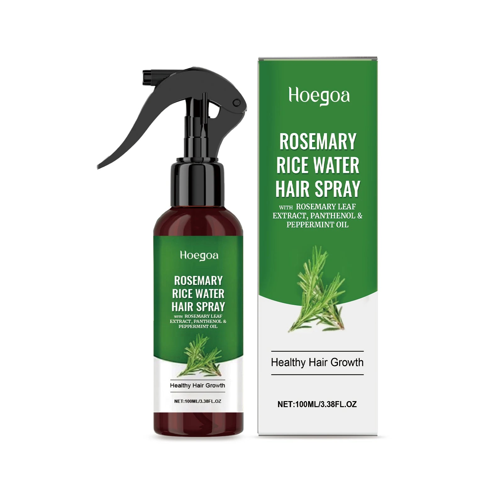 Rosemary Rice Water Hair Growth Spray for Damaged Hair - 18