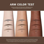 Waterproof Multi-Fork Liquid Eyebrow Pen for Natural Brows