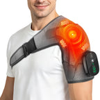 Cordless Heated Shoulder Massager with Vibration