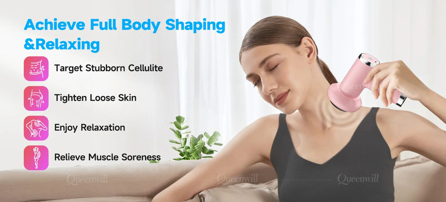 Portable Electric Body Sculpting and Cellulite Massage Device - 7