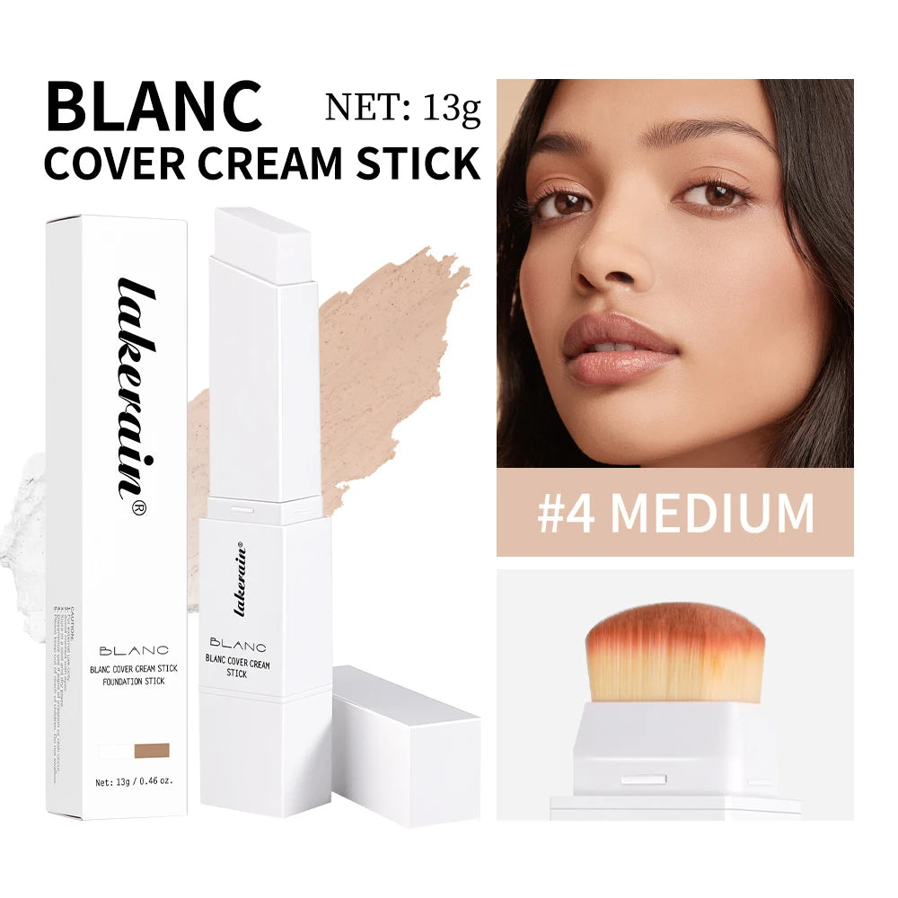 Color-Changing Foundation Stick with Built-in Brush