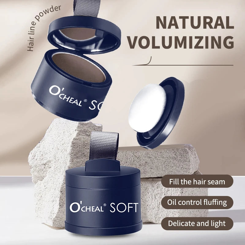 Ocheal Hairline Powder Waterproof Root Cover Up and Brow Stamp - 2