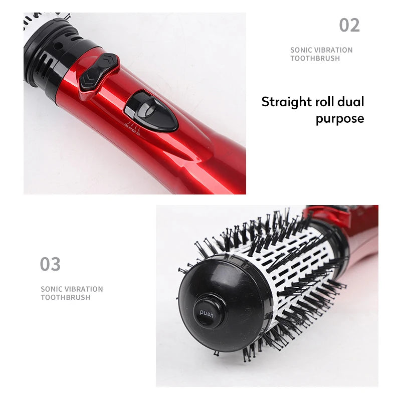 Rotating Hair Dryer Brush 2 in 1 Hot Air Styler and Volumizer