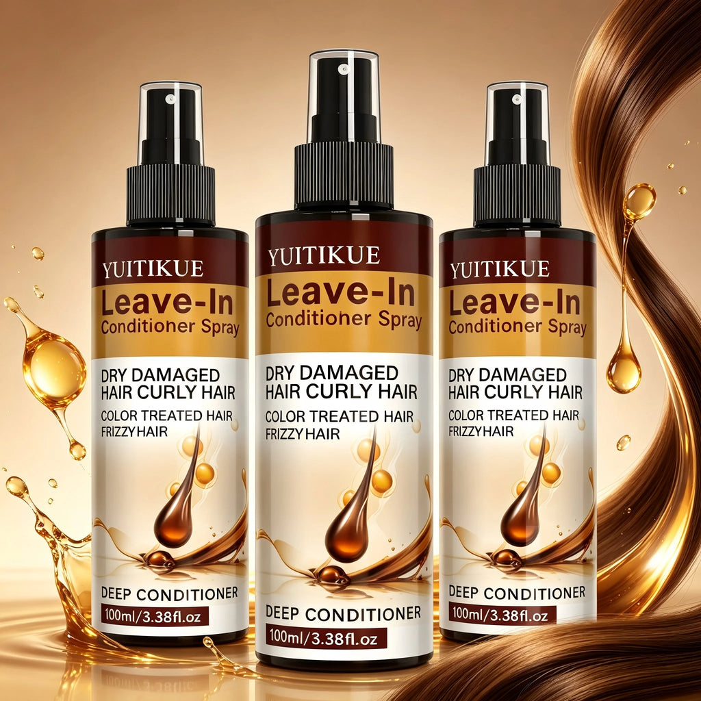Leave-In Conditioner Spray for Dry Damaged and Frizzy Hair 100ml