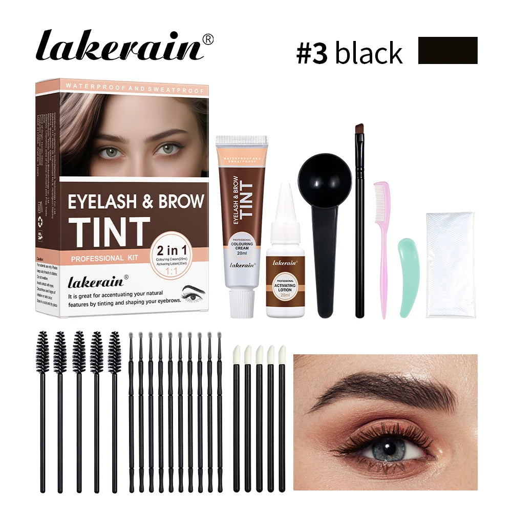 Professional Eyelash and Eyebrow Tinting Kit - 22