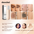 Full Coverage Waterproof Liquid Concealer for Dark Circles and Blemishes
