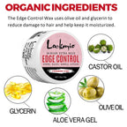 50g Edge Control Hair Styling Cream and Anti Frizz Wax