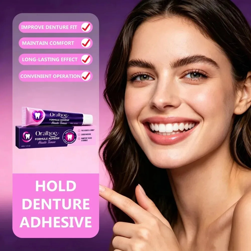 Silicone Denture Reline Cushion and Stabilizing Gel