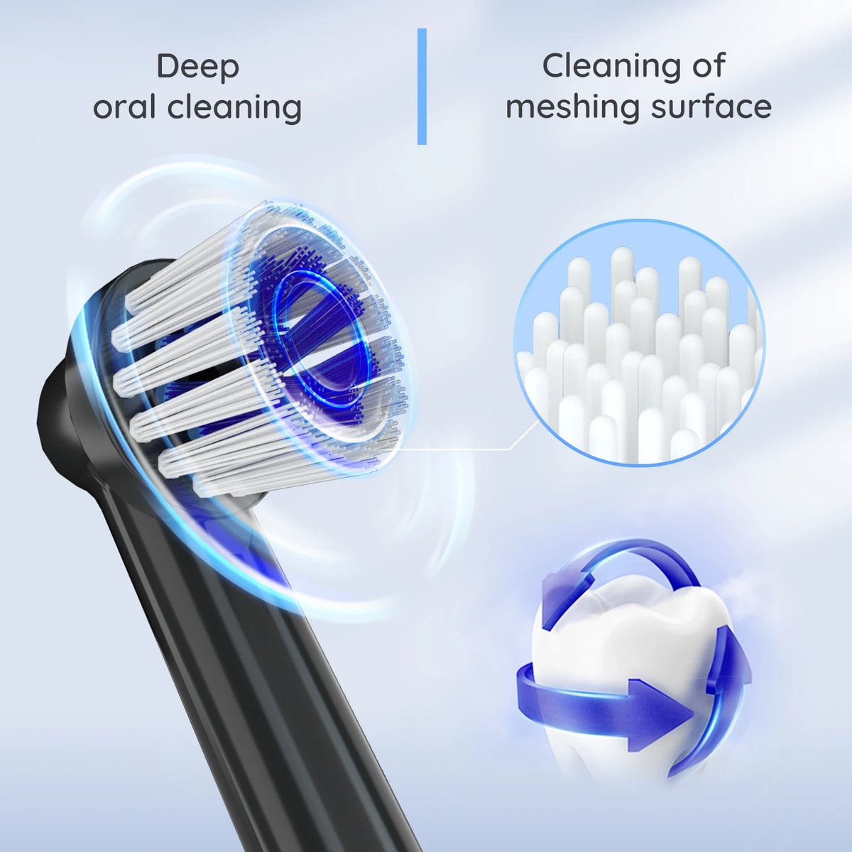 Replacement Toothbrush Heads for T37 Electric Toothbrush