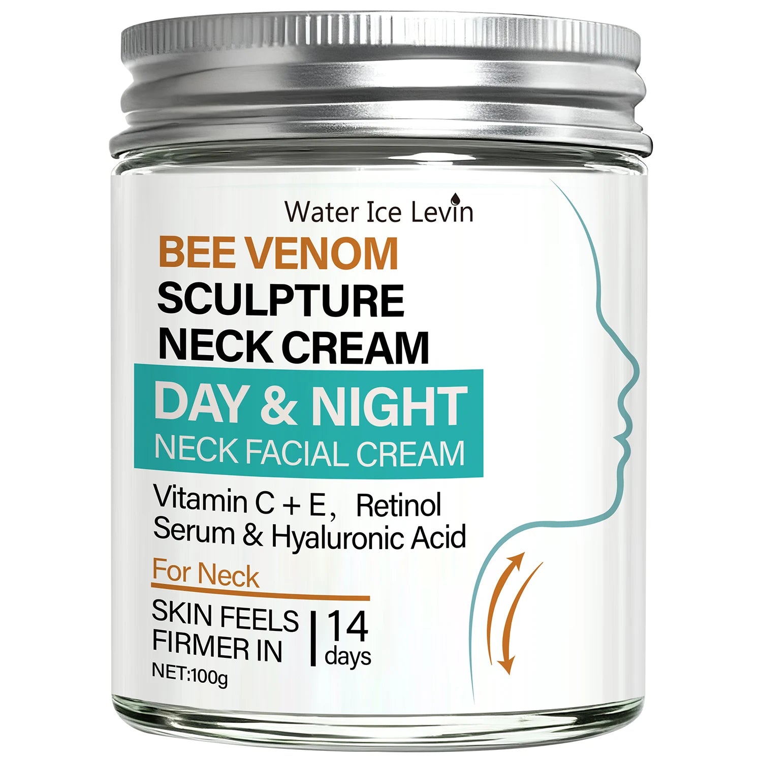 Bee Venom Neck Firming Cream Retinol Vitamin C Anti Aging Face Cream - 7