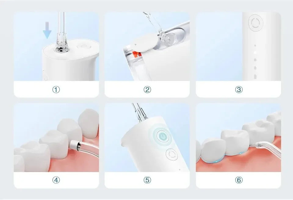 Mijia F300 Electric Oral Irrigator Portable Water Flosser Teeth Cleaner - 22