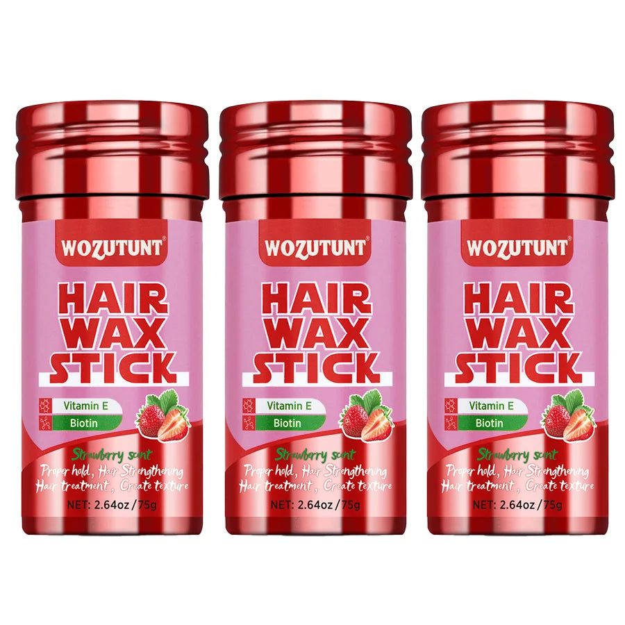 Hair Wax Stick for Frizz Control Smoothing Finishing Cream 75g