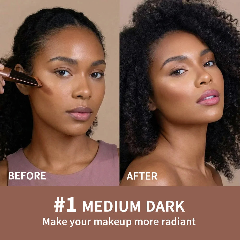 Cream Bronzer Stick for Seamless Face Contouring
