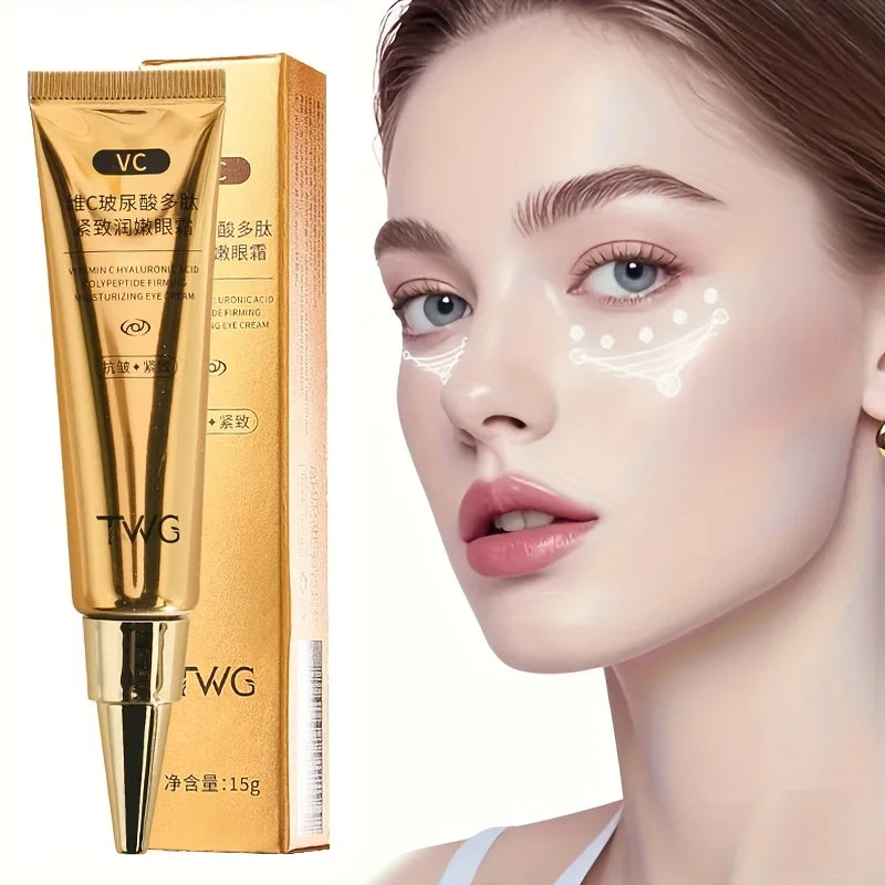 TWG Vitamin C Eye Cream Firming Moisturizing Anti Aging Eye Treatment - 7
