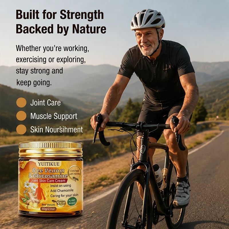 YUITIKUE Bee Venom Joint Care Cream Moisturizing Body Support Balm