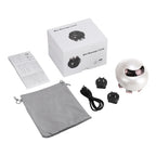 Electric Scalp Massager and Hair Oil Applicator with LED Light Therapy
