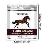 YUITIKUE Pferdebalsam Warming Gel Extra Strong Muscle Relief Balm 100g