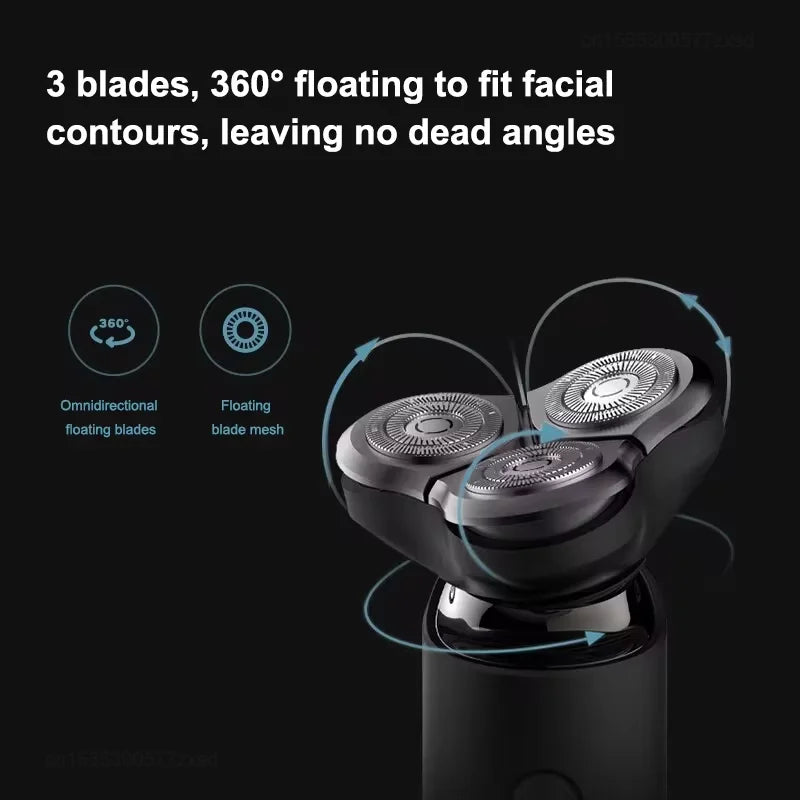 Mijia S500 Electric Shaver 3 Blade Wet Dry Beard Trimmer Razor - 2