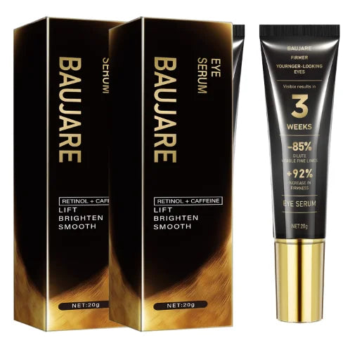 Baujare Retinol Caffeine Eye Serum for Dark Circles and Fine Lines - 7
