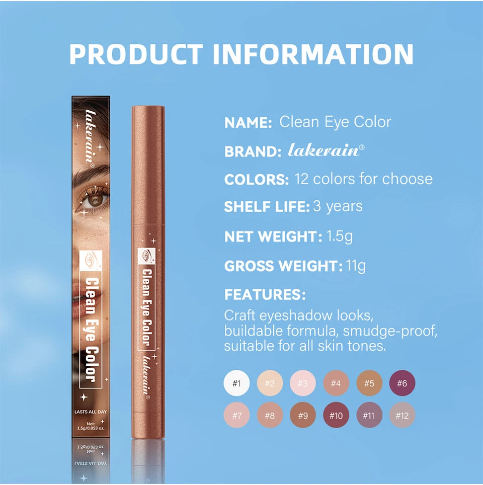 Long-Lasting Waterproof Eyeshadow Stick - 13
