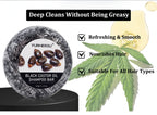 Yurhersu Black Castor Oil Shampoo Bar 2-in-1 Hair Cleanser 60g