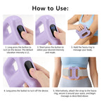 Electric Vibration Fascia Massage Ring for Full Body Recovery
