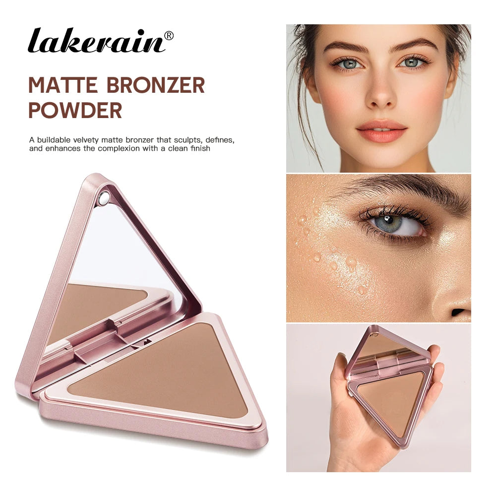 Matte Bronzing Powder for Face Contouring and Shading