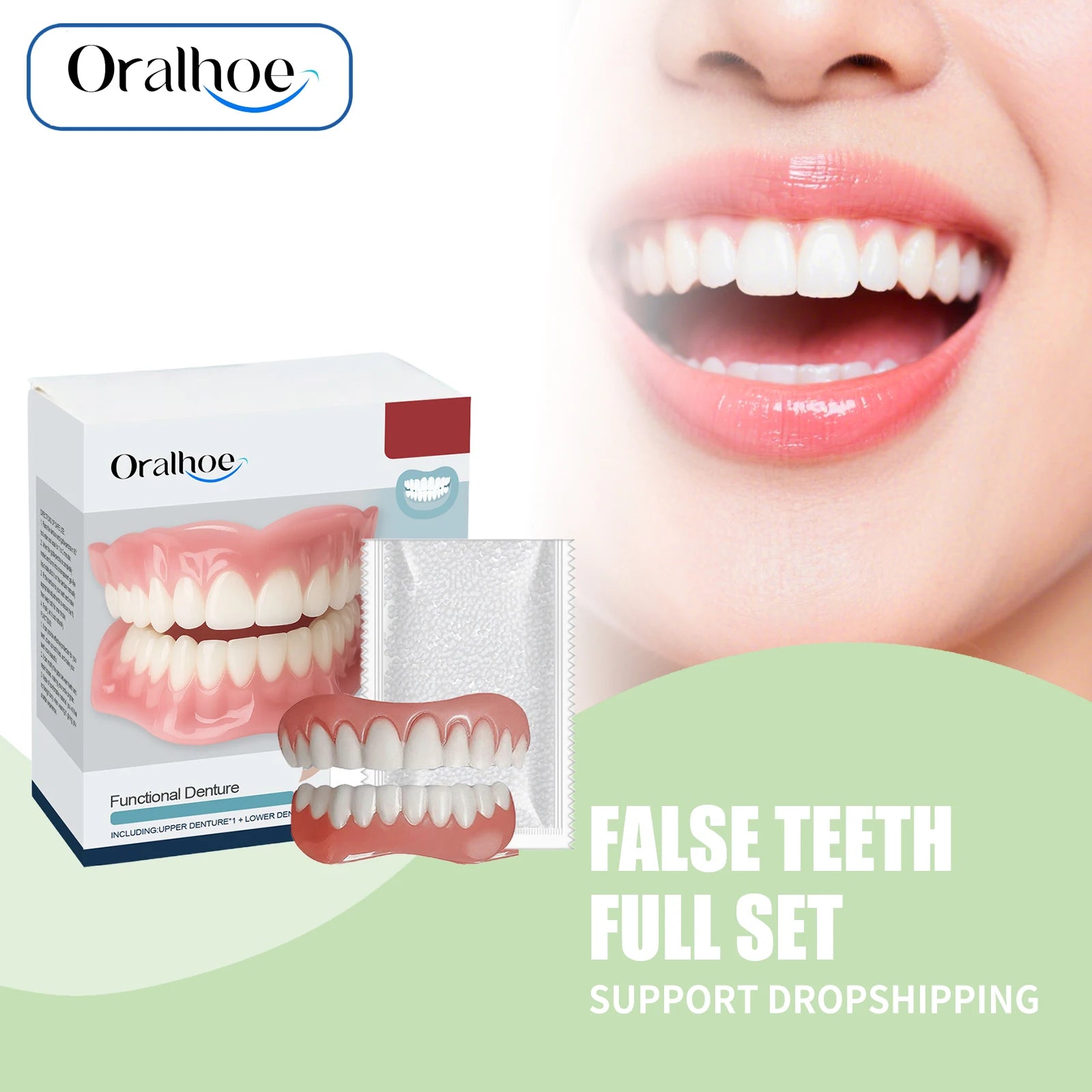 Temporary Silicone Denture Kit for Smile Restoration - 10