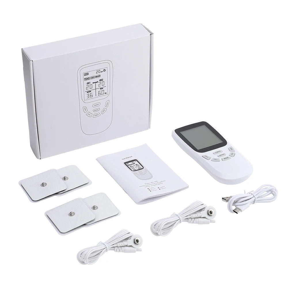 Digital TENS EMS Muscle Stimulator for Pain Relief and Recovery