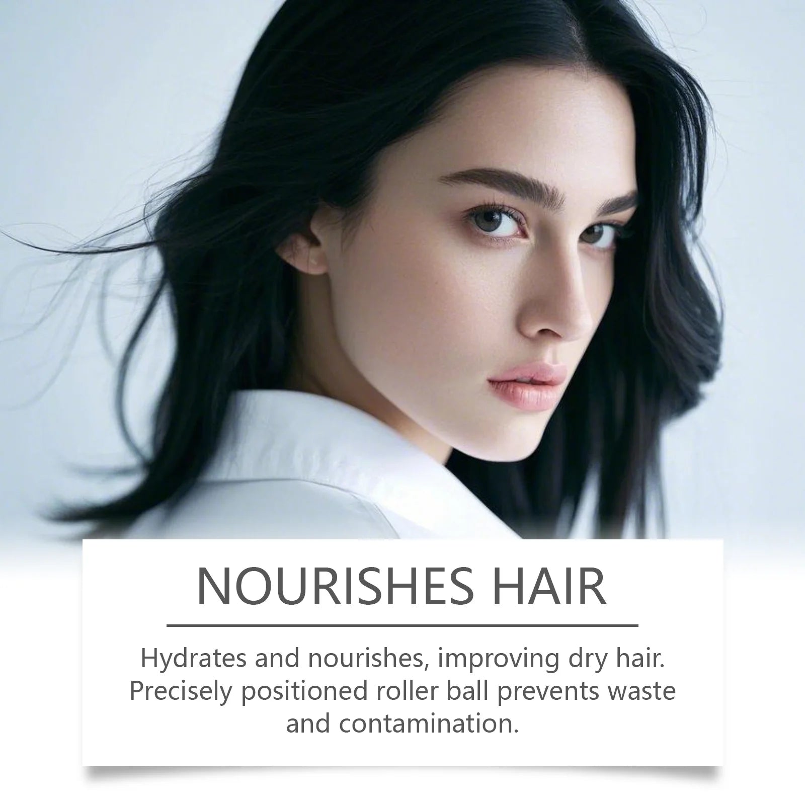 Rosemary Oil Hair Volume Roll On Serum for Scalp Follicle Stimulation