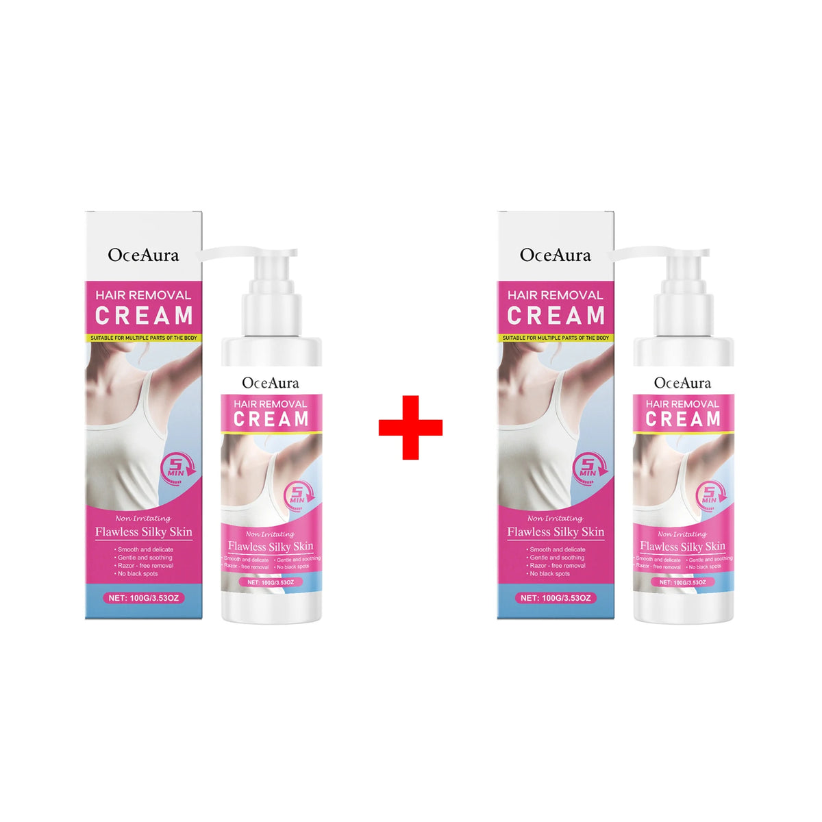 Gentle Hair Removal Cream for Full Body Smooth Skin
