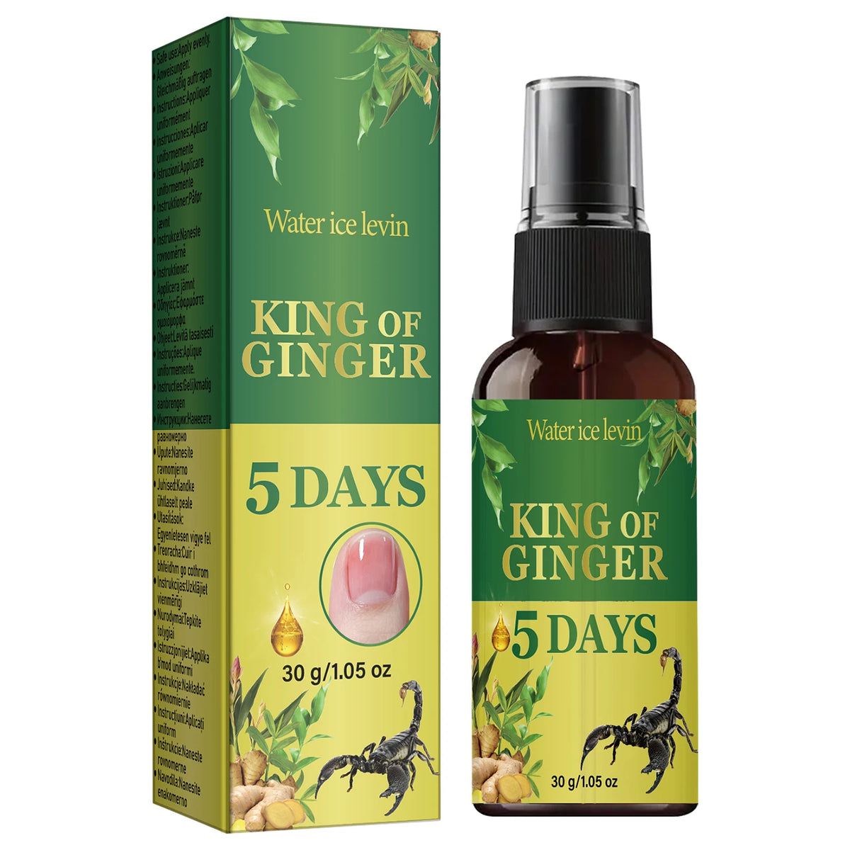 Nail Care Growth Spray Nourishing & Strengthening Nail Repair Treatment