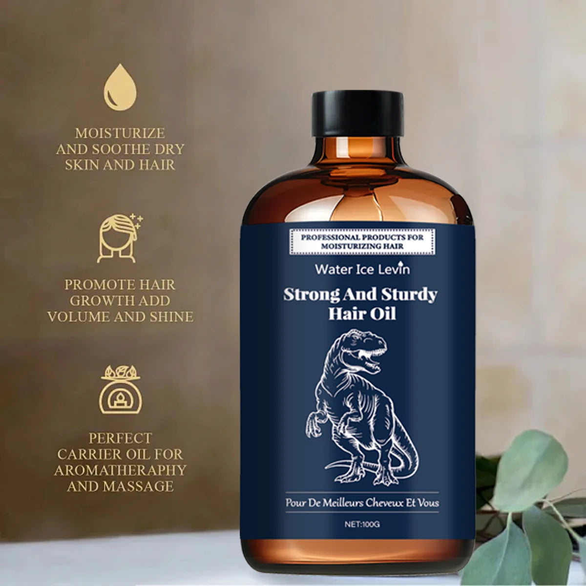 Hyaluronic Acid Hair Oil with Olive and Coconut Oil