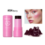 Cooling Water Jelly Blush Stick for Cheeks and Lips