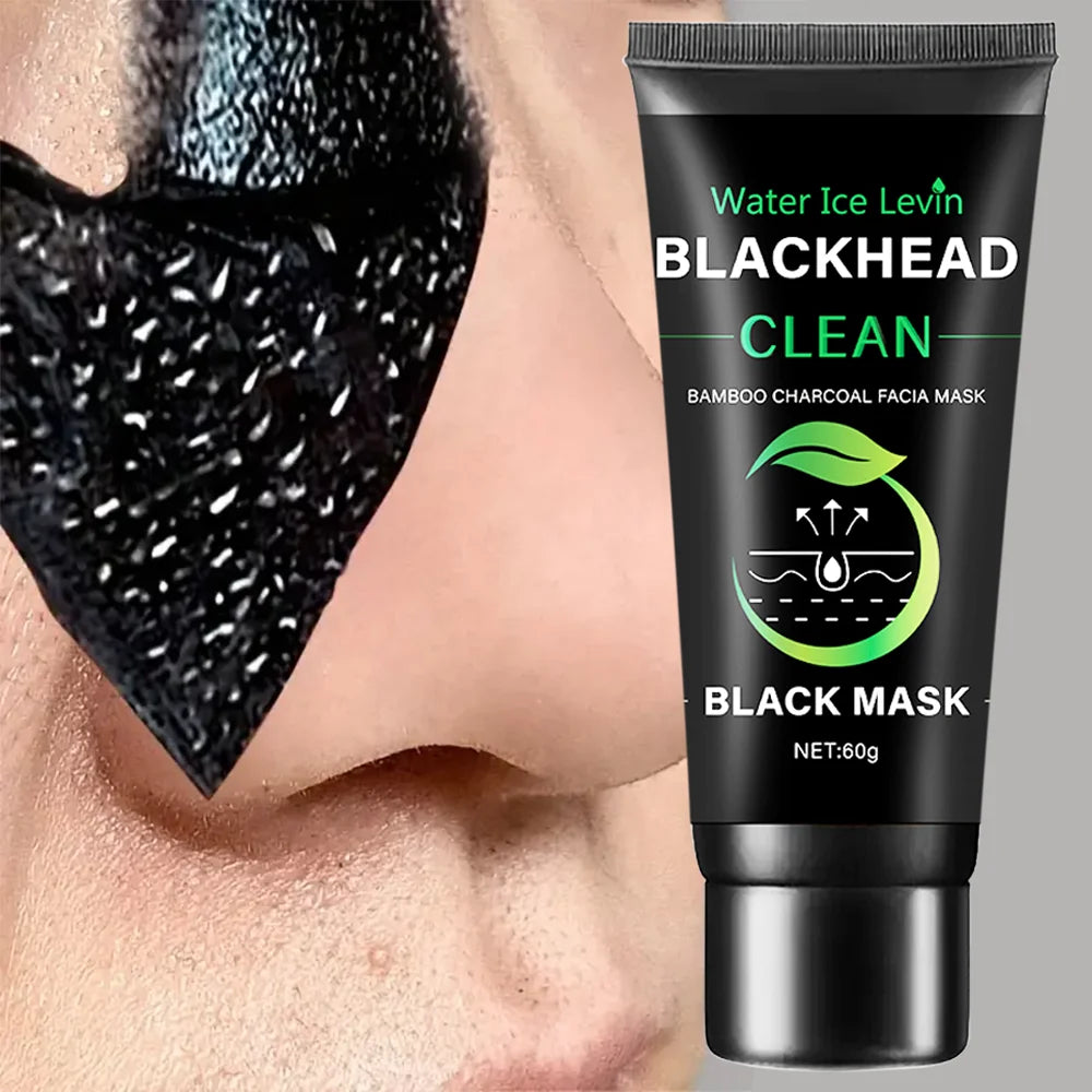 Bamboo Charcoal Blackhead Remover Face Mask Deep Cleansing Peel Off