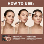 Cream Mousse Contour Bronzer for Sculpted Natural Finish
