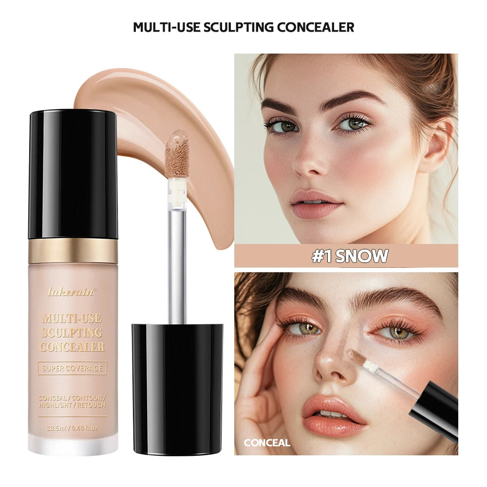 Multi-Use Waterproof Liquid Concealer for Face and Contouring