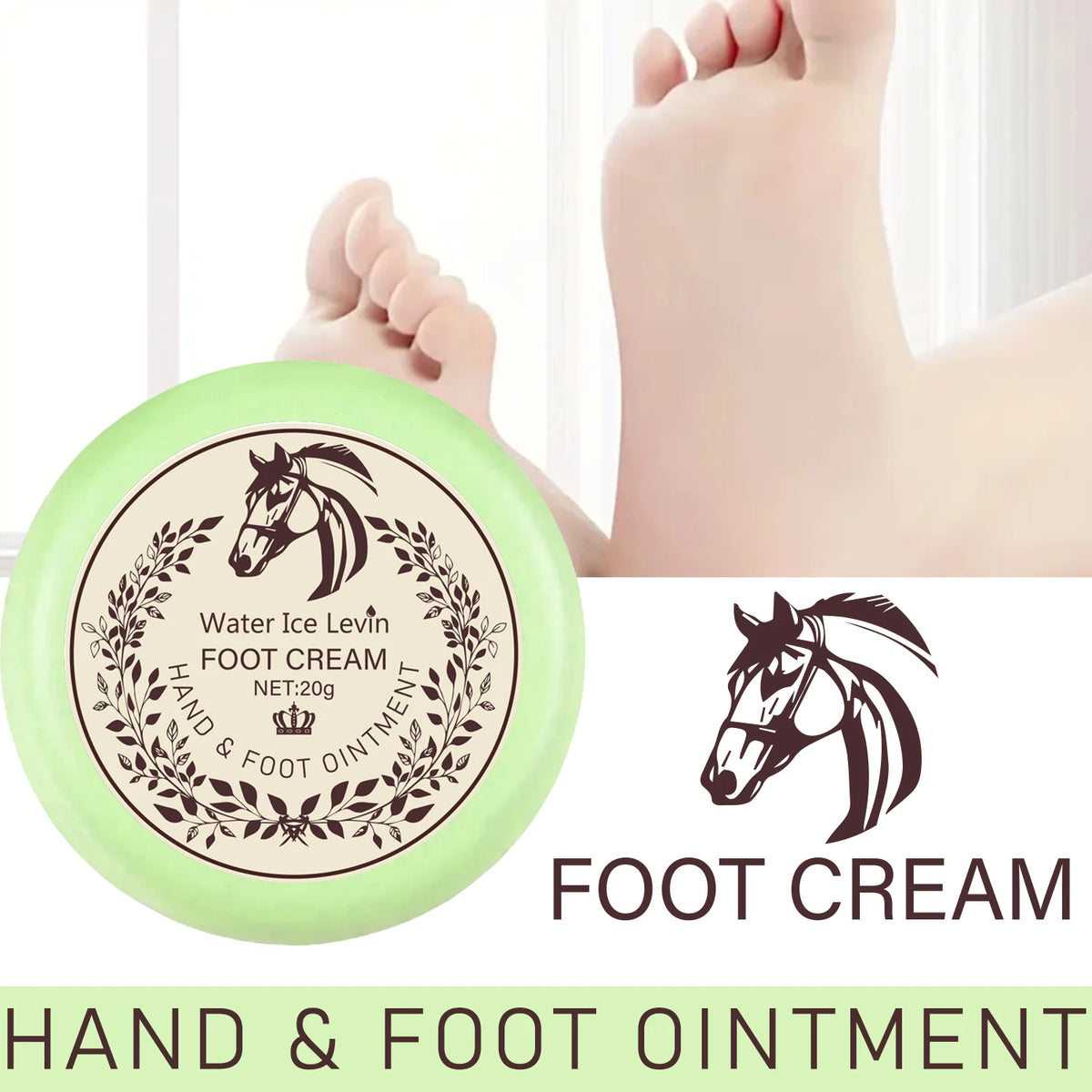 Intensive Repair Foot Cream for Cracked Heels and Dry Skin Care