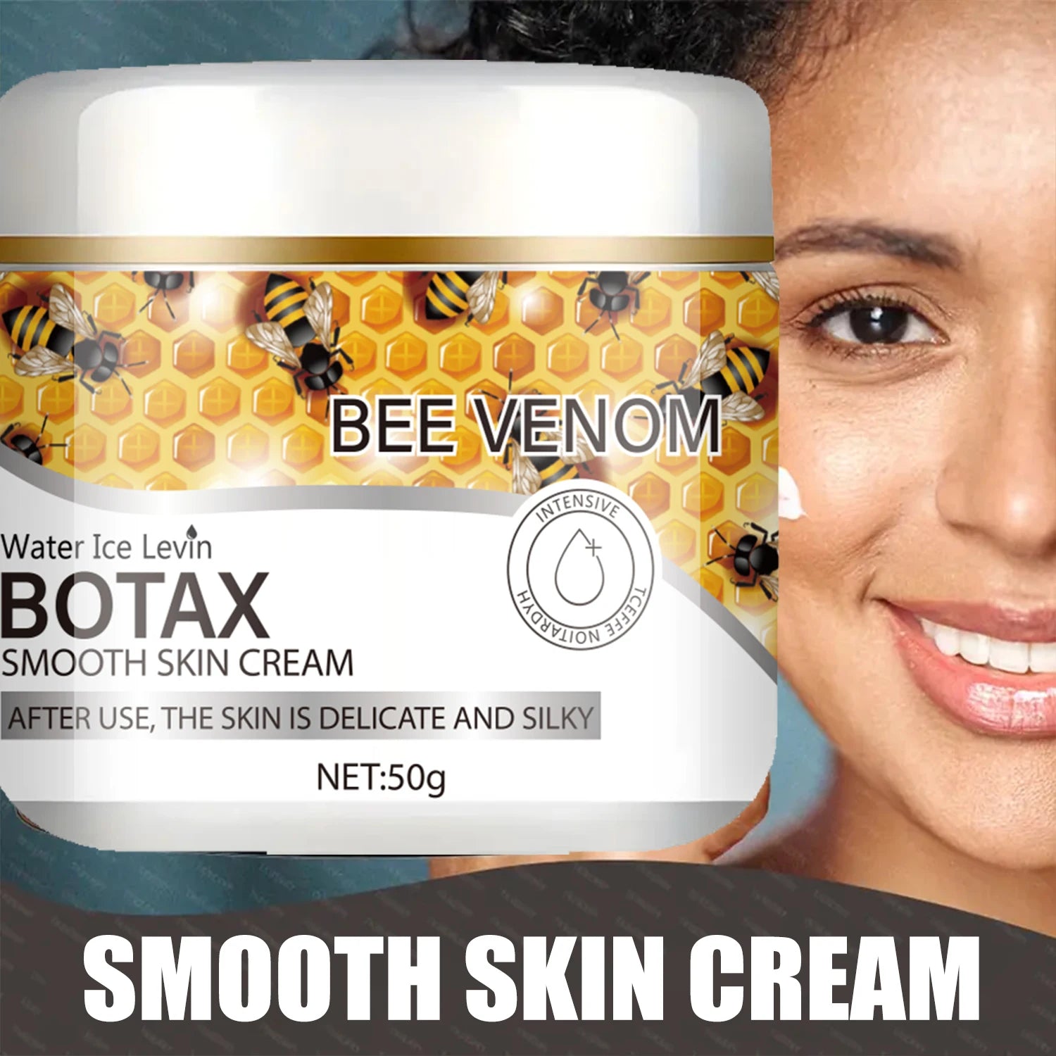 Bee Venom Botox Face Cream Anti Aging Moisturizing Skin Treatment 50g - 2